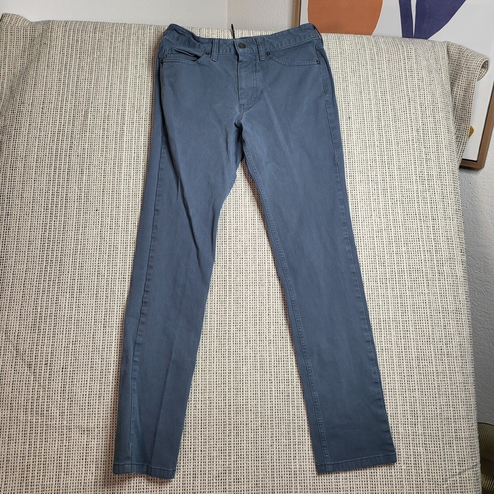 Everlane Uniform Chino Slim Gray 29x32 Tapered Uniform Pants